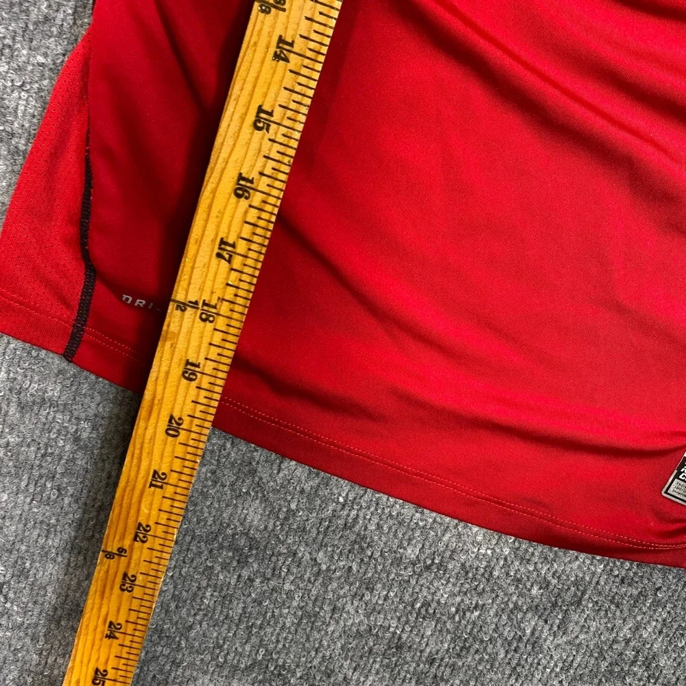 Nike Pro Combat Dri-FIT Kids Short Sleeve Compression Shirt Red 479985-652 S